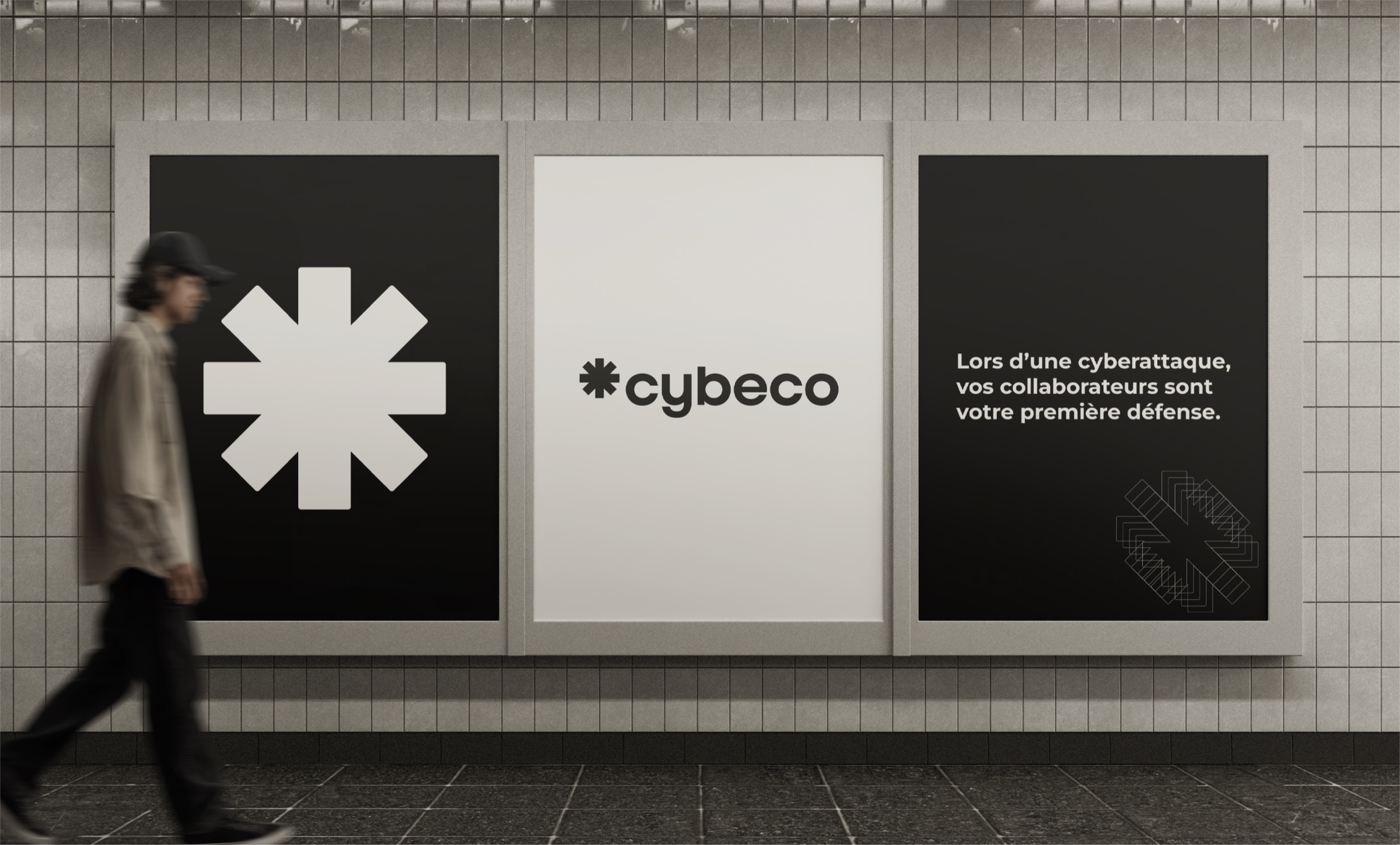 Campagne d'affichage Cybeco
